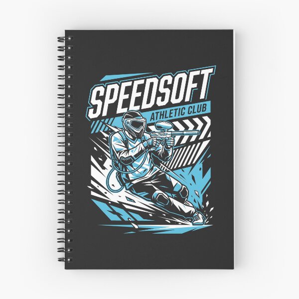 Aperçu de l'œuvre Club athlétique Speedsoft Joueur de Speedsoft créée et vendue par SplashTastic.