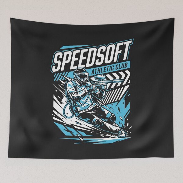 Artikelvorschau, Speedsoft Athletic Club Speedsoft Spieler entworfen und verkauft von SplashTastic.