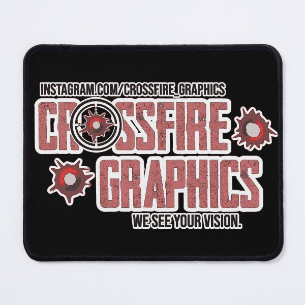 Item preview, Crossfire Graphics logo V2 (2026) designed and sold by SensationalLJ.