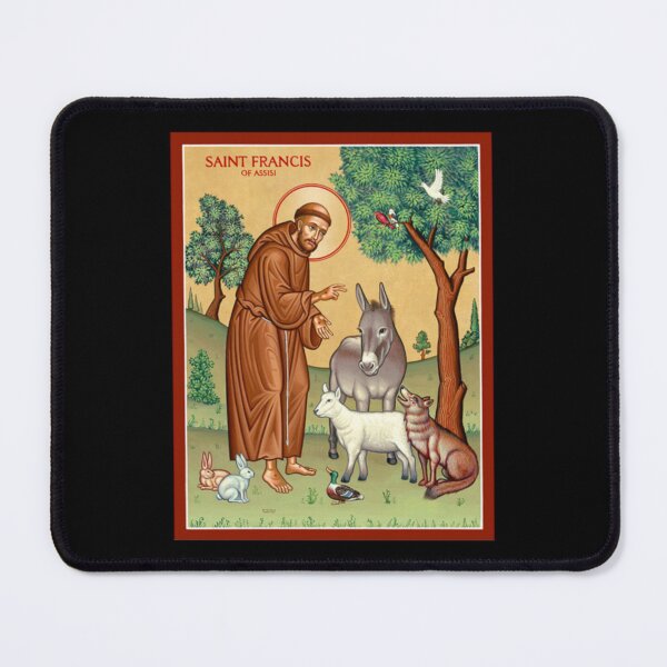 Item preview, St Francis of Assisi Catholic Patron Saint of Animals. designed and sold by geronkagogo.