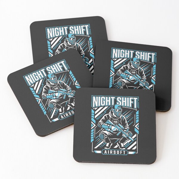 Item preview, Turno de noche Airsoft táctico Milsim designed and sold by SplashTastic.