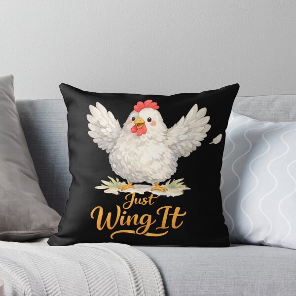 Item preview, Funny Chicken Just Wing It Design designed and sold by inspired-works.