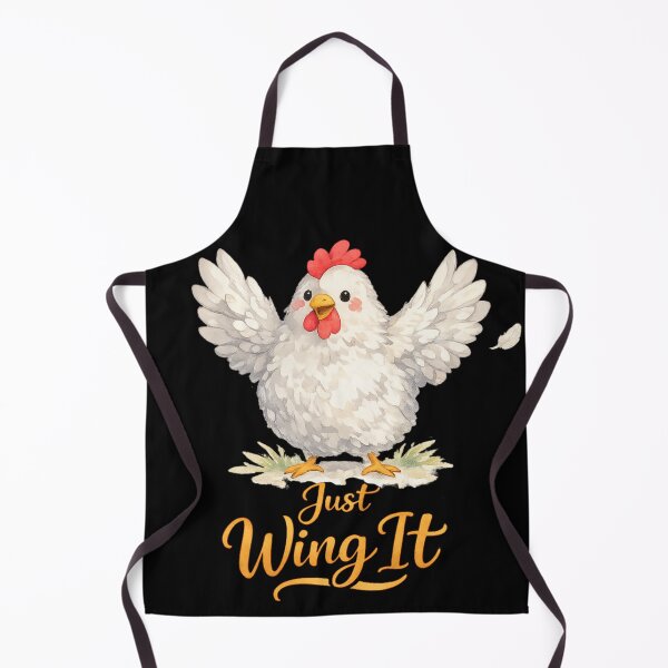 Item preview, Funny Chicken Just Wing It Design designed and sold by inspired-works.
