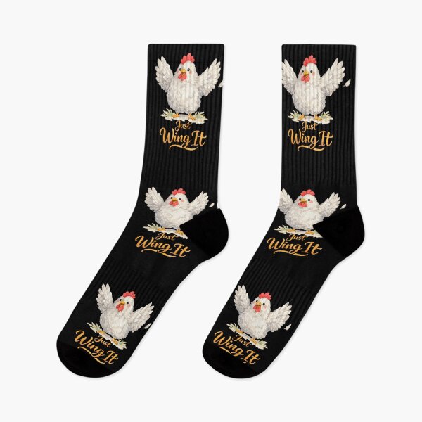 Item preview, Funny Chicken Just Wing It Design designed and sold by inspired-works.