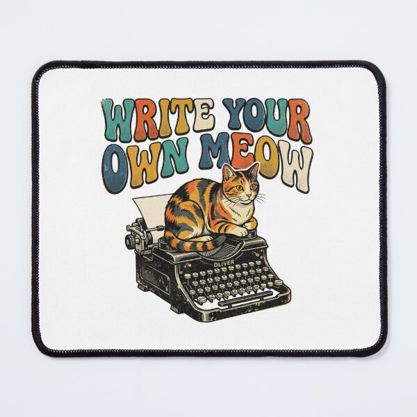 Item preview, Write Your Own Meow Calico Cat Typewritercat lover designed and sold by Sanan Israyilli.