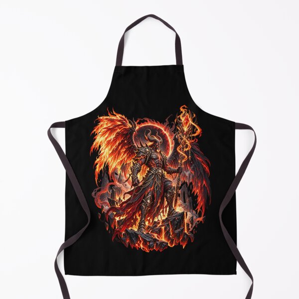 Item preview, Infernal Warlord – Demon Lord of Fire designed and sold by TroviTutto.