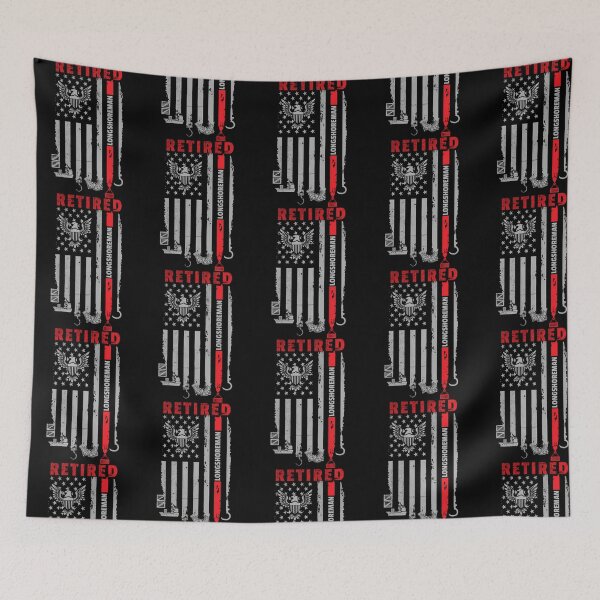 Item preview, Proud American Retired Longshoreman designed and sold by milana-baca.