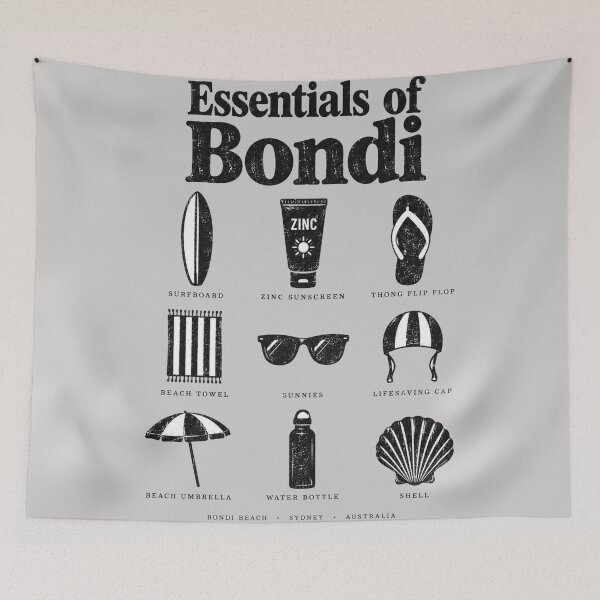 Item preview, Essentials Of Bondi Beach Surf Australia Summer designed and sold by Yellowriversss.
