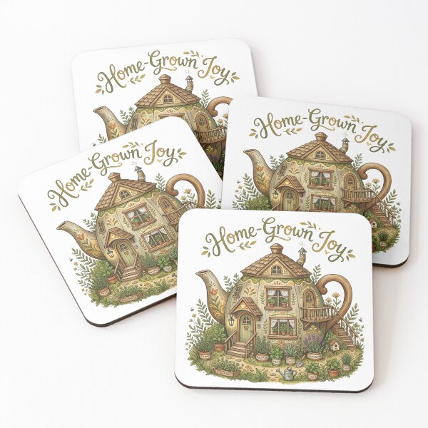 Item preview, Home-Grown Joy Teapot Cottage Herb Garden designed and sold by Sanan Israyilli.