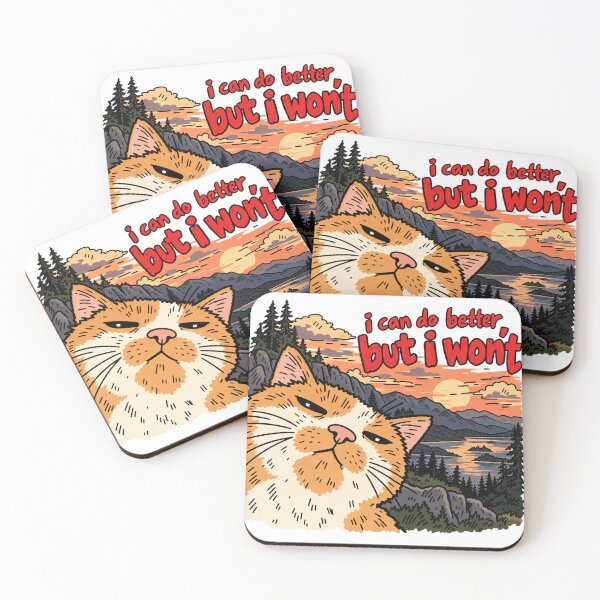 Item preview, I Can Do Better But I Won't designed and sold by MonkiFlipp.