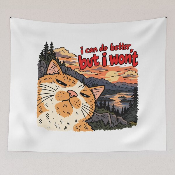 Item preview, I Can Do Better But I Won't designed and sold by MonkiFlipp.
