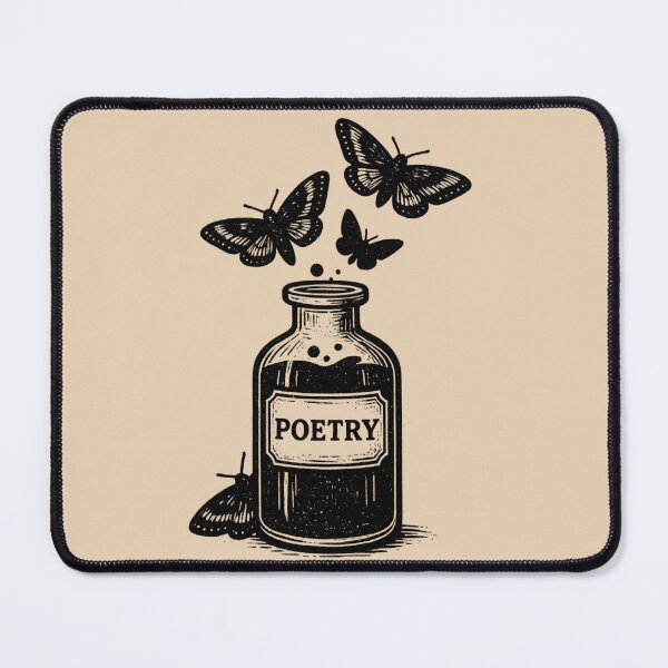 Item preview, Poetcore Poetry Potion – Butterflies & Vintage Ink designed and sold by Ivy-Triggs.