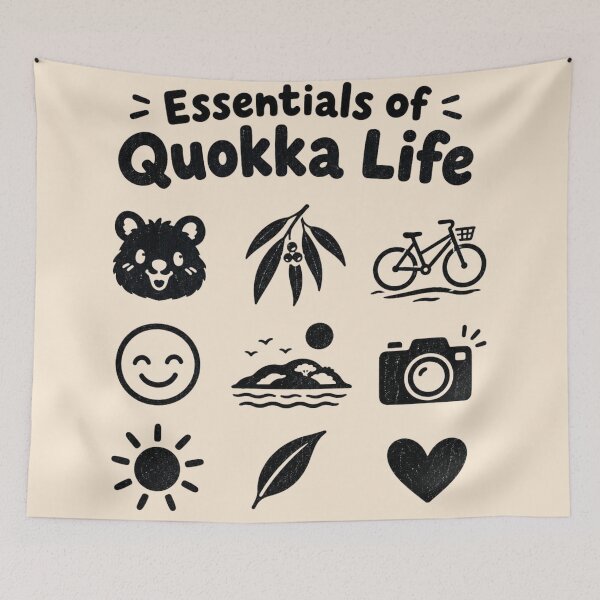 Item preview, Essentials Of Quokka Life Australia Summer Aussie Beach designed and sold by Yellowriversss.