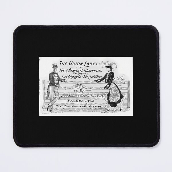 Item preview, Brotherhood Of Painters Decorators And Paperhangers Of America Union Label Cartoon designed and sold by milana-baca.