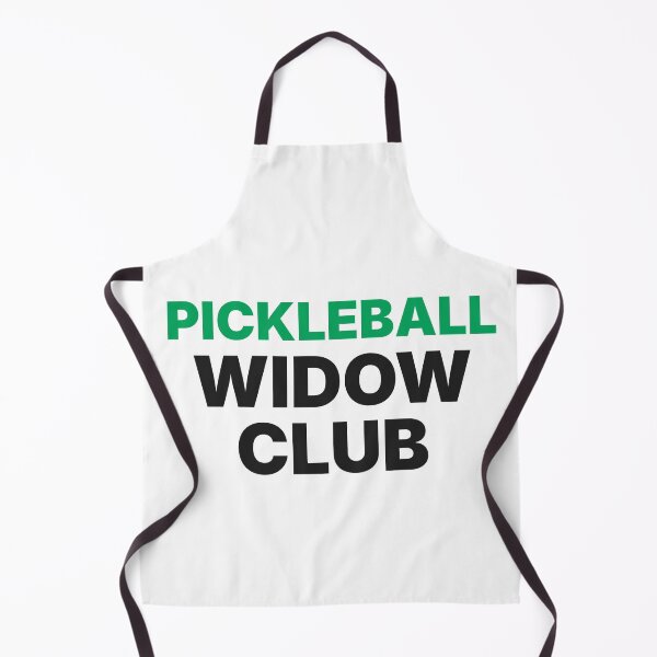 Item preview, Pickleball Widow Club Funny Quote designed and sold by CourtCultureHQ.