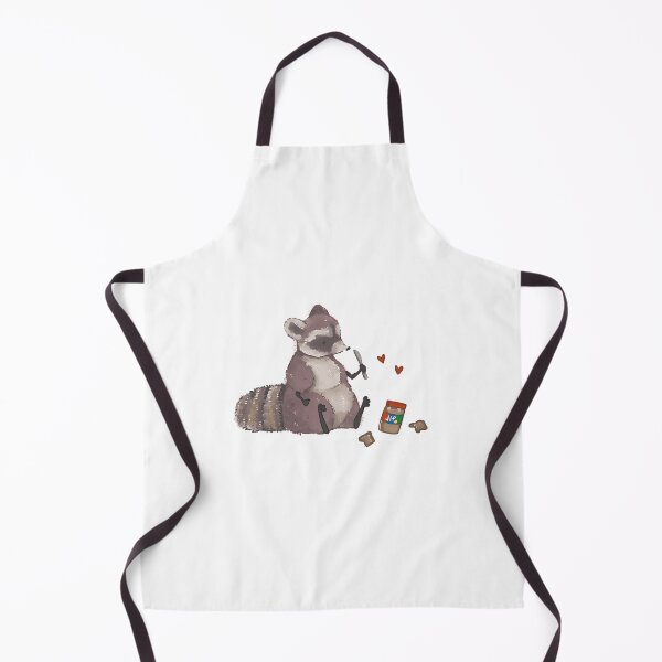Item preview, Raccoon With Peanut Butter Toast designed and sold by saraya-correll.
