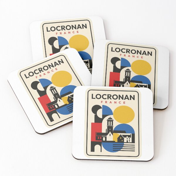 Item preview, Retro Locronan Bauhaus Geometric Skyline designed and sold by k3rstman1.