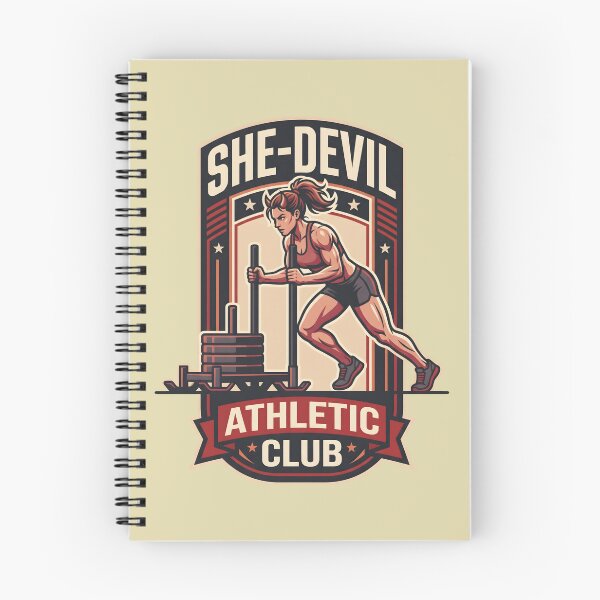 Item preview, She-Devil Athletic Club Fitness Sled Push designed and sold by SplashTastic.