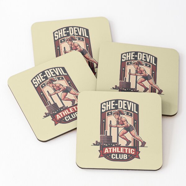 Item preview, She-Devil Athletic Club Fitness Sled Push designed and sold by SplashTastic.