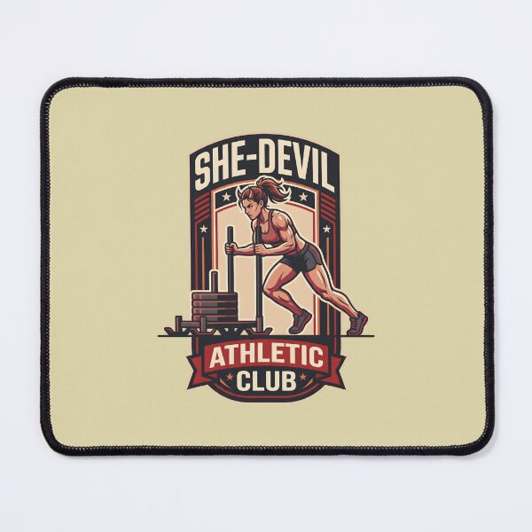 Item preview, She-Devil Athletic Club Fitness Sled Push designed and sold by SplashTastic.