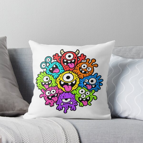 Aperçu de l'œuvre Blooming Monster Flower créée et vendue par Thai Vibe Studio.