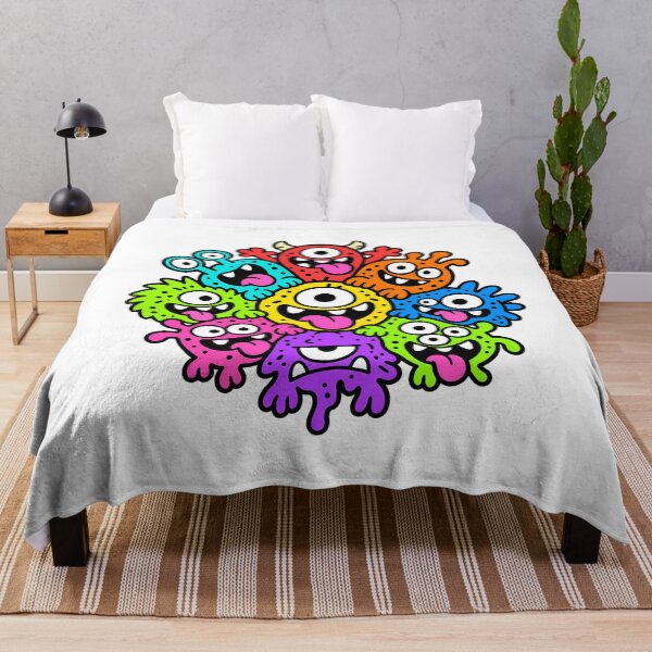 Item preview, Blooming Monster Flower designed and sold by Thai Vibe Studio.