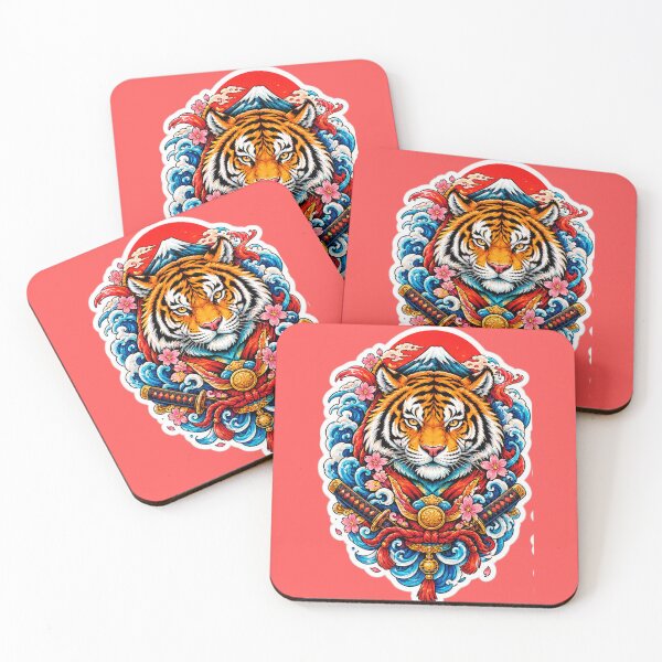 Item preview, Japanese Tiger Samurai designed and sold by GussieGerman.