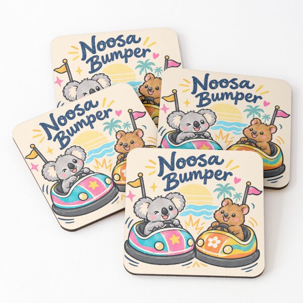 Item preview, Noosa Bumper Koala Quokka Cars  designed and sold by Yellowriversss.