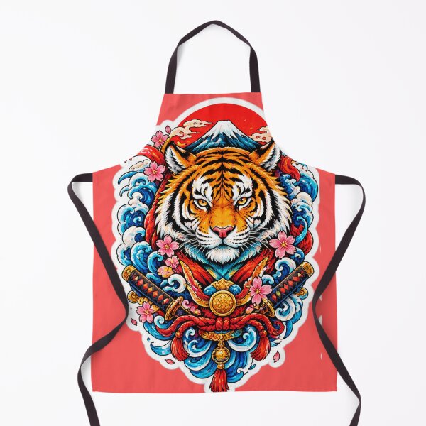 Item preview, Japanese Tiger Samurai designed and sold by GussieGerman.