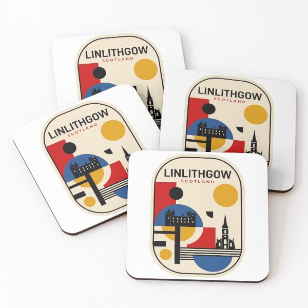 Item preview, Linlithgow retro Bauhaus horizonte geométrico designed and sold by k3rstman1.