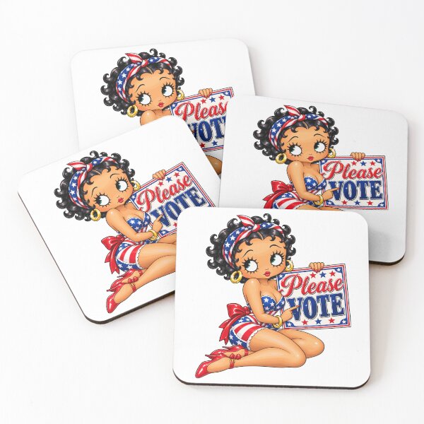 Item preview, Betty Boop Please Vote – Vintage Patriotic Election Design designed and sold by Artbyminga.