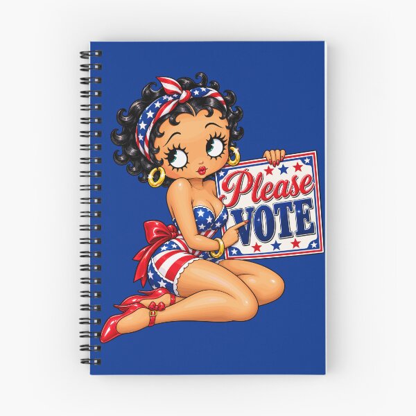 Item preview, Betty Boop Please Vote – Vintage Patriotic Election Design designed and sold by Artbyminga.