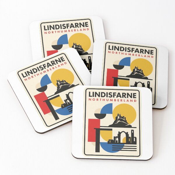 Item preview, Retro Lindisfarne Bauhaus Geometric Skyline designed and sold by k3rstman1.