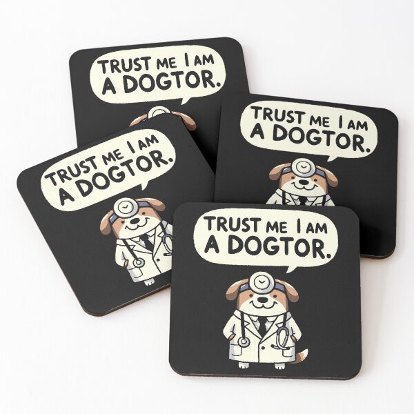 Item preview, Trust Me I Am A Dogtor Puppy Dog designed and sold by auburn-worsham.