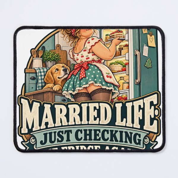 Item preview, Married Life: Just Checking the Fridge Again designed and sold by HappyDetourS.