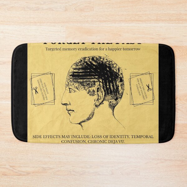 Item preview, Neuro-Erase Fictional Clinic Retro Dystopian Ad designed and sold by Mircea786.