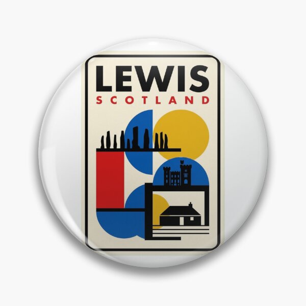 Item preview, Retro Lewis Bauhaus Geometric Skyline designed and sold by k3rstman1.