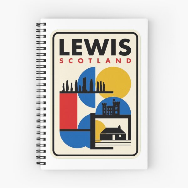 Item preview, Retro Lewis Bauhaus Geometric Skyline designed and sold by k3rstman1.