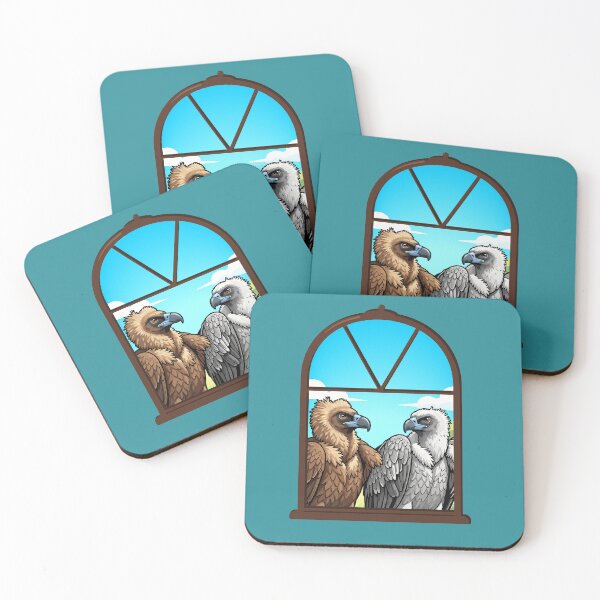 Item preview, Dúo de buitres con ventanas designed and sold by vivendulies.