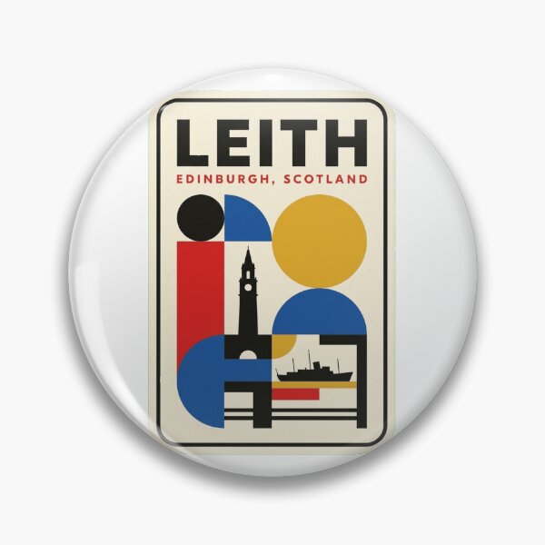 Artikelvorschau, Retro Leith Bauhaus Geometrische Skyline entworfen und verkauft von k3rstman1.