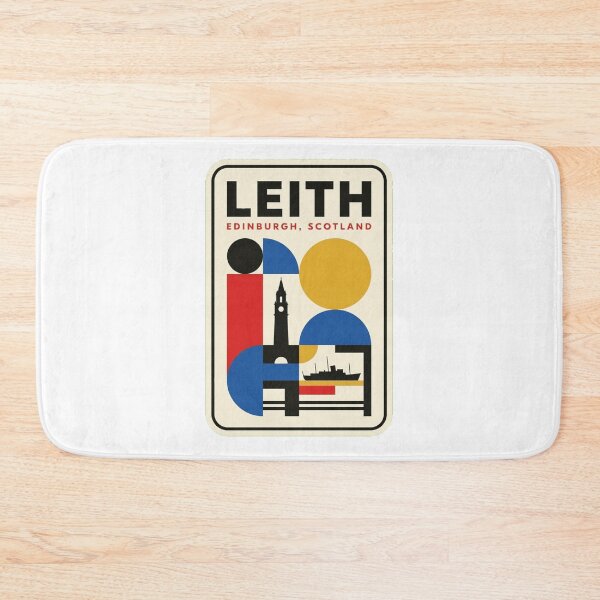 Artikelvorschau, Retro Leith Bauhaus Geometrische Skyline entworfen und verkauft von k3rstman1.