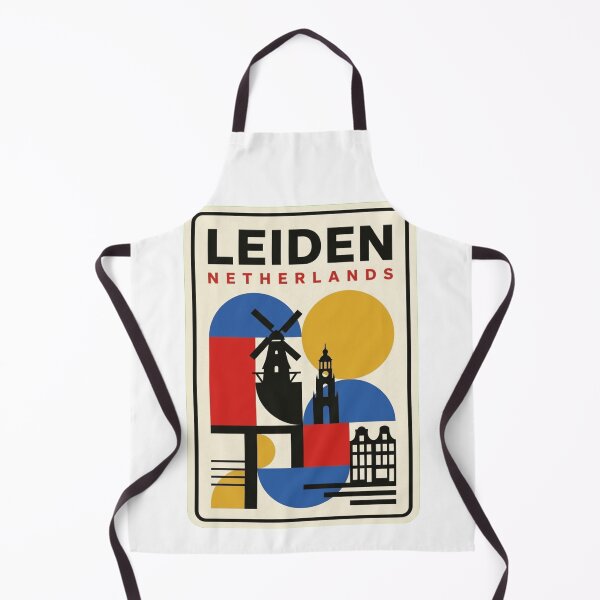 Item preview, Retro Leiden Bauhaus Geometric Skyline designed and sold by k3rstman1.