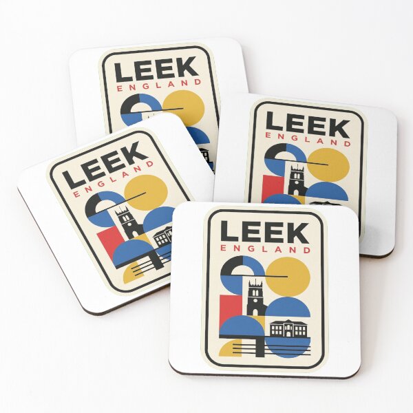 Item preview, Retro Leek Bauhaus Geometric Skyline designed and sold by k3rstman1.