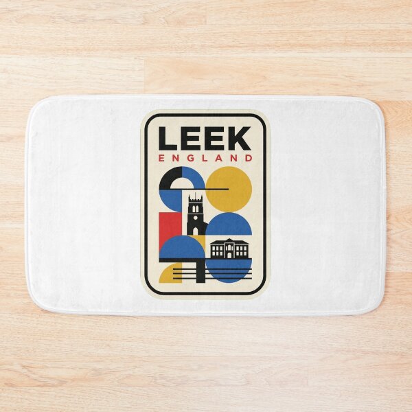 Item preview, Retro Leek Bauhaus Geometric Skyline designed and sold by k3rstman1.