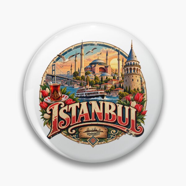 Item preview, Istanbul Türkiye – Bosphorus Hagia Sophia & Galata Tower designed and sold by Wandervogel123.