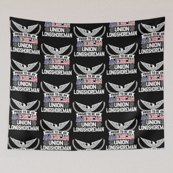 Item preview, Proud American Union Longshoreman designed and sold by milana-baca.