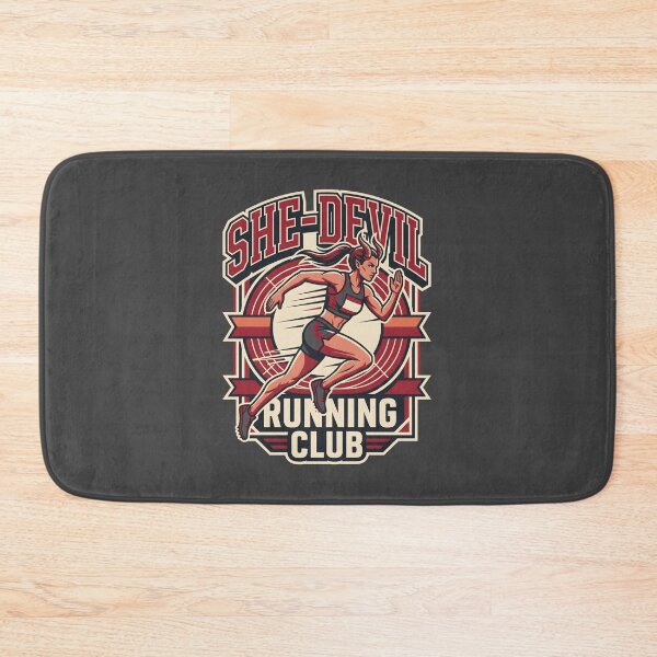 Item preview, She-Devil Running Club Female Runner designed and sold by SplashTastic.