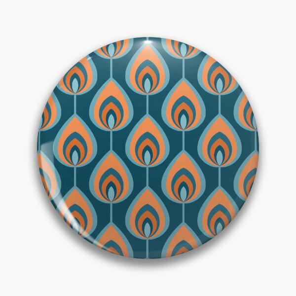 Item preview, 70s Peacock Groove designed and sold by Home Cyn Home.