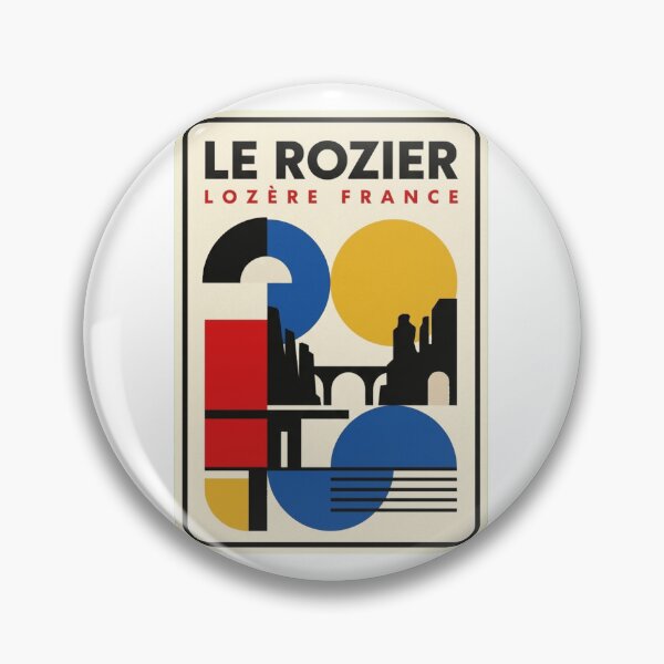 Item preview, Retro Le Rozier Bauhaus Geometric Skyline designed and sold by k3rstman1.