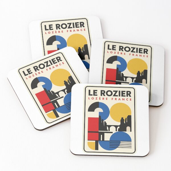 Item preview, Retro Le Rozier Bauhaus Geometric Skyline designed and sold by k3rstman1.